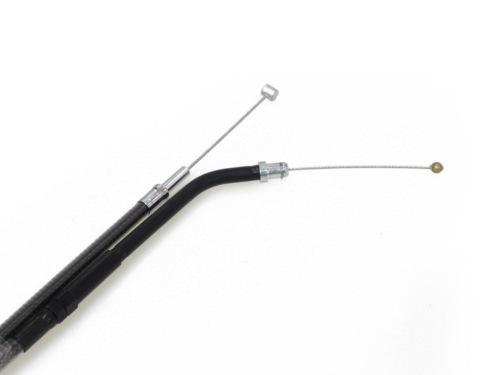 30in. Throttle Cable - Black Pearl. Fits Sportster 2007-2021.