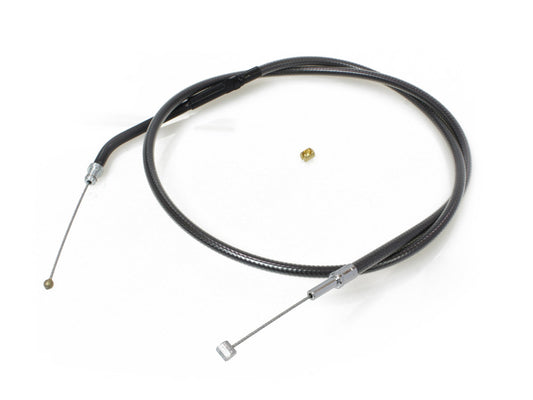 40in. Throttle Cable - Black Pearl. Fits Sportster 2007-2021.