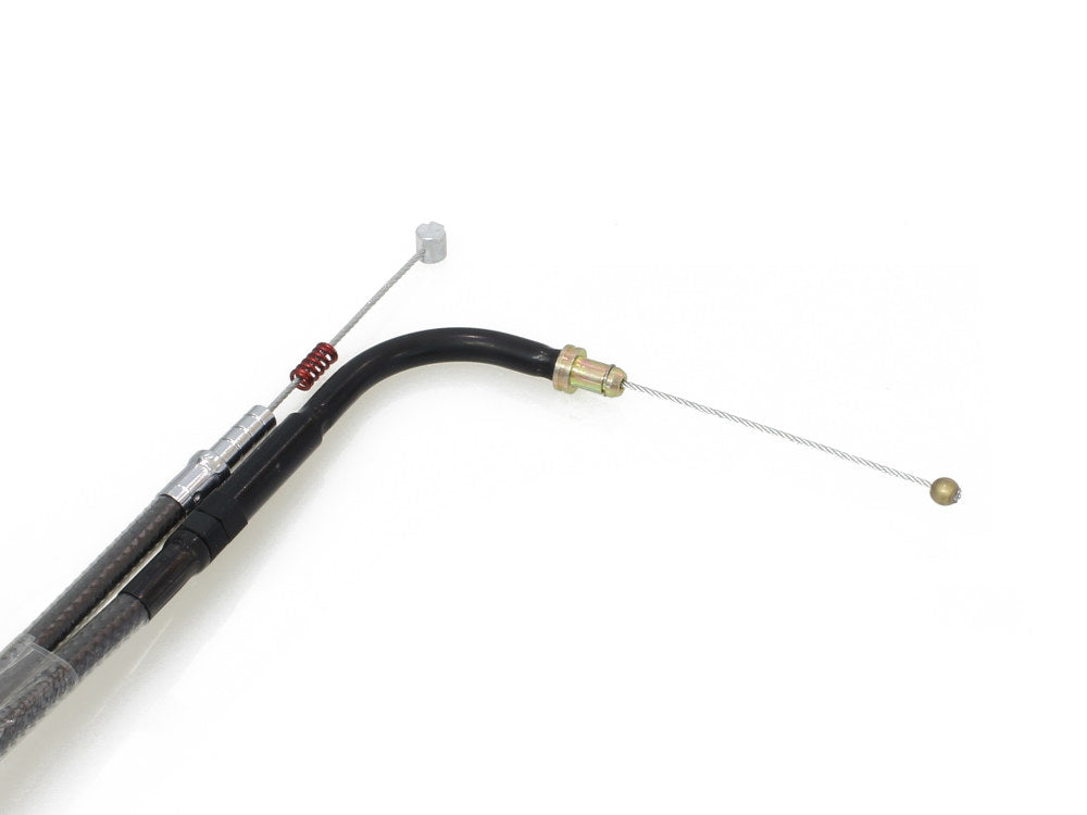47-1/2in. Idle Cable - Black Pearl. Fits Big Twin 1996-2017.