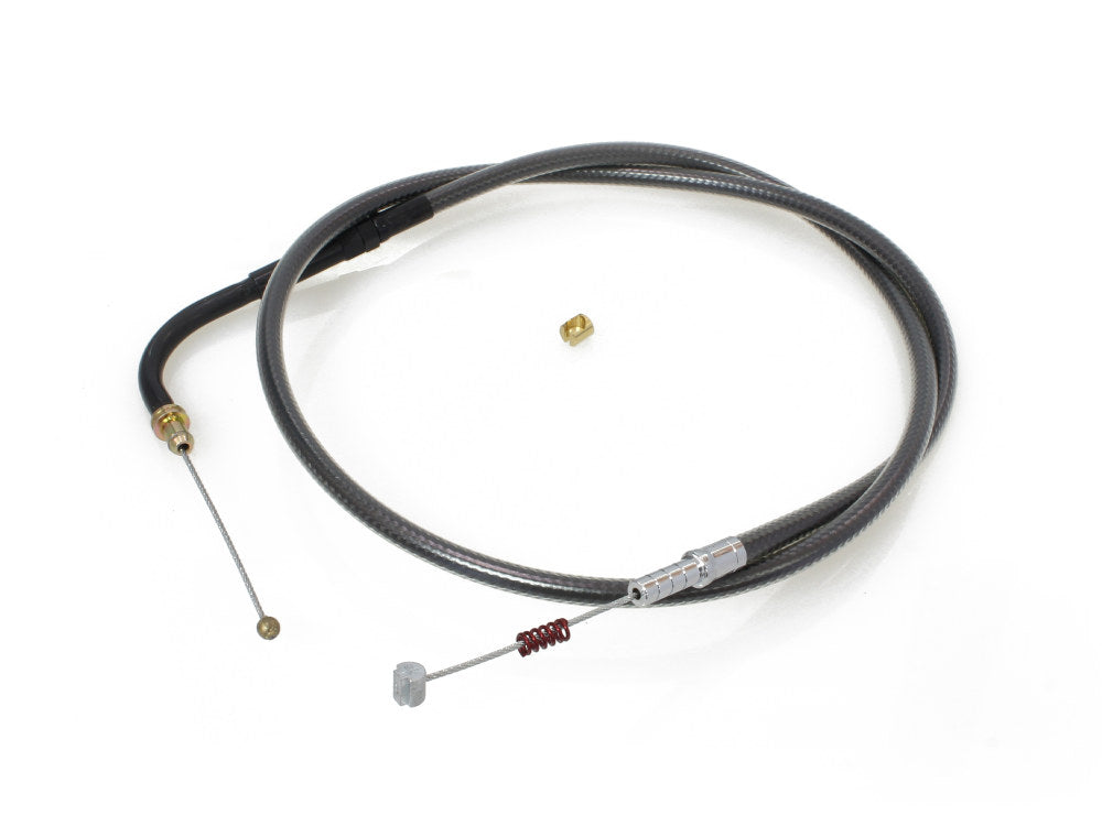 30-3/4in. Idle Cable - Black Pearl. Fits Big Twin 1996-2017.