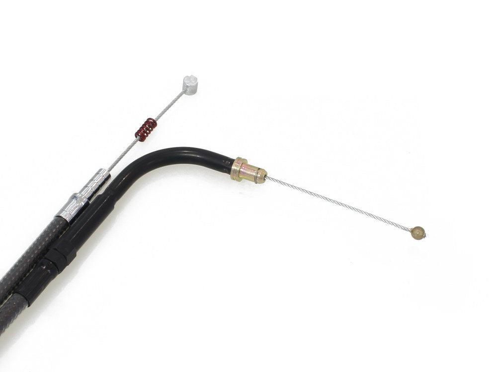34-3/4in. Idle Cable - Black Pearl. Fits Big Twin 1996-2017.