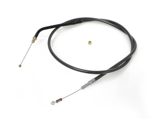 40in. Idle Cable - Black Pearl. Fits Sportster 2007-2021.