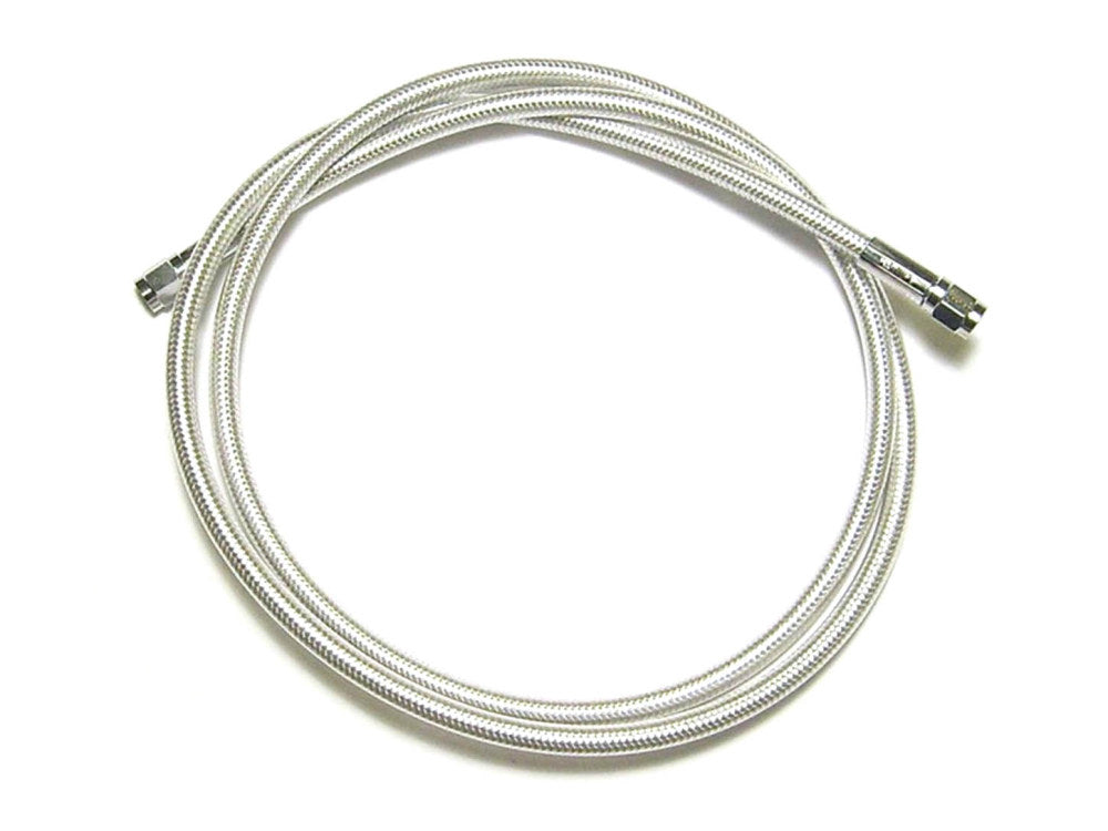 38in. Universal Brake Line - Sterling Chromite.