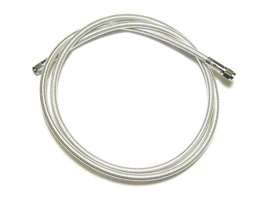 38in. Universal Brake Line - Sterling Chromite.