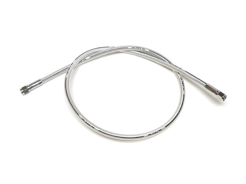 52in. Universal Brake Line - Sterling Chromite.