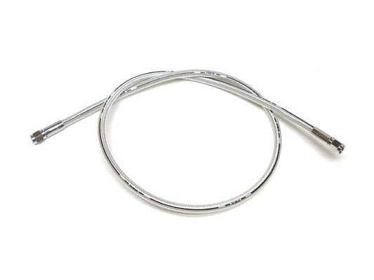 52in. Universal Brake Line - Sterling Chromite.
