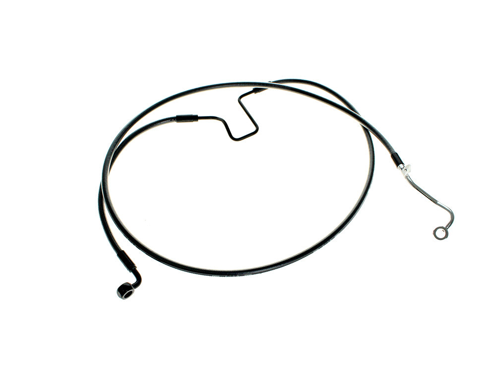 Lower Front Brake Line - Black Pearl. Fits Street Glide 2024up