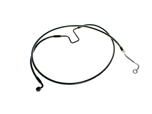Lower Front Brake Line - Black Pearl. Fits Street Glide 2024up