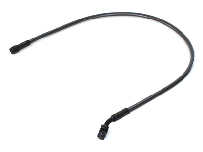 26in. Upper Front Brake Line with 12mm x 35 Degree Banjo - Black Pearl.