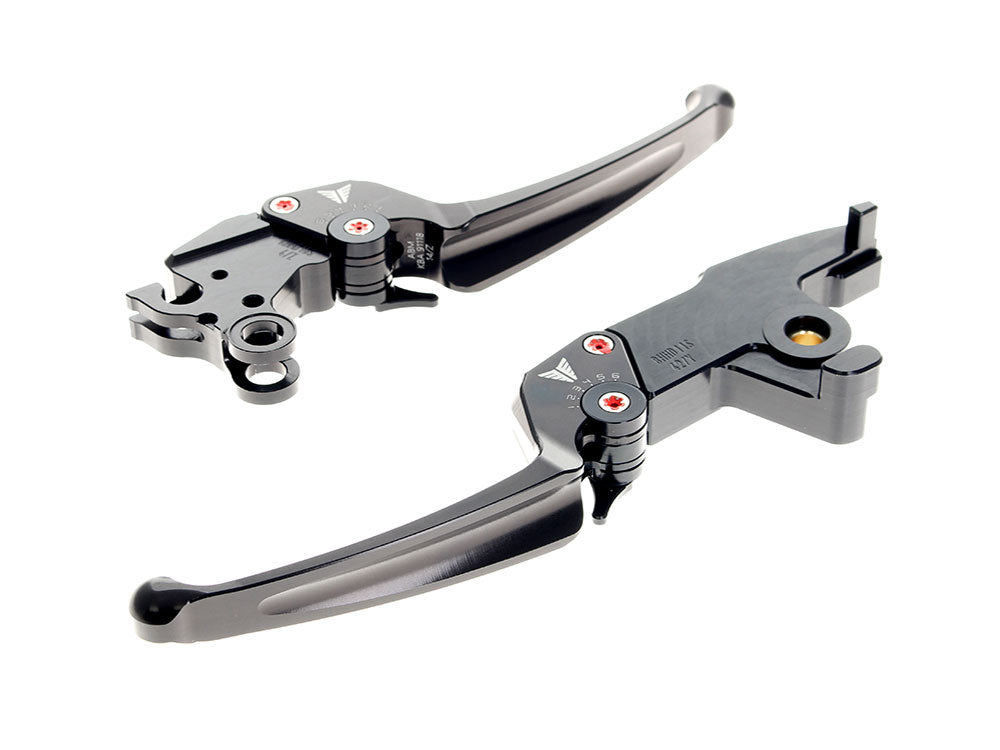Adjustable Levers - Black. Fits Softail 2025up
