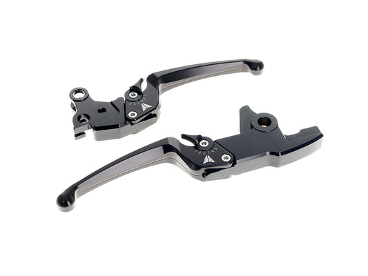 Adjustable Levers - Black. Fits Softail 2025up