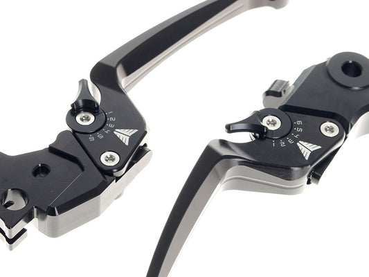 Adjustable Levers - Black. Fits CVO Touring 2023up & Street Glide & Road Glide 2024up