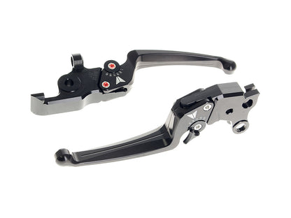 Adjustable Levers - Black. Fits CVO Touring 2023up & Street Glide & Road Glide 2024up