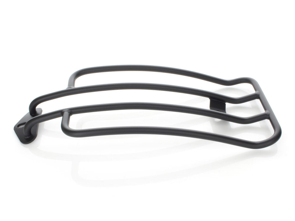 Solo Seat Luggage Rack - Matte Black. Fits Softail Slim 2012-2017 & Blackline 2011-2013.