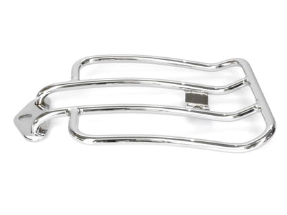 Solo Seat Luggage Rack - Chrome. Fits Sportster 2004-2021