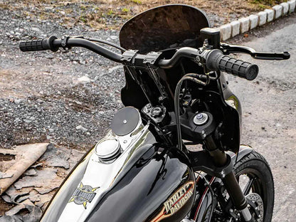 1-1/8in. V-Twin Moto Handlebar - Black.