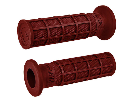 Hart-Luck Full Waffle 1in. Handgrips - Dark Red.