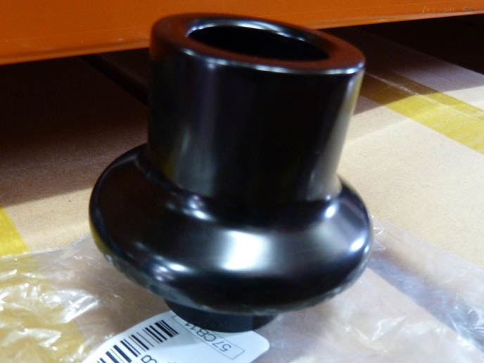 Axle Spacer - Black. Used with Performance Machine Pulleys fits on Pulley Side.