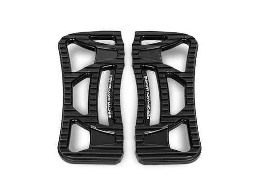 Drifter Front FloorBoards - Black. Fits Touring 1980up, FL Softail 1986-2017 & Dyna Switchback 2012-2016