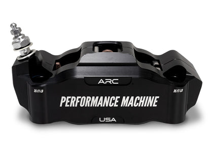 Left Hand Front Race Series Radial 4 Piston Caliper - Black