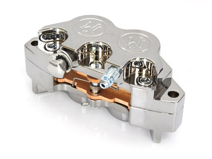 Universal 4 Piston Caliper - Chrome.