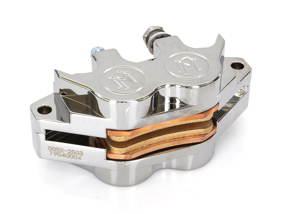 Universal 4 Piston Caliper - Chrome.