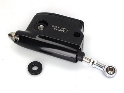 11/16in. Rear Brake Master Cylinder - Black Contrast Cut. Fits Performance Machine Forward Controls.