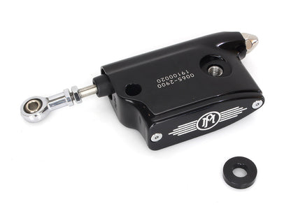 11/16in. Rear Brake Master Cylinder - Black Contrast Cut. Fits Performance Machine Forward Controls.