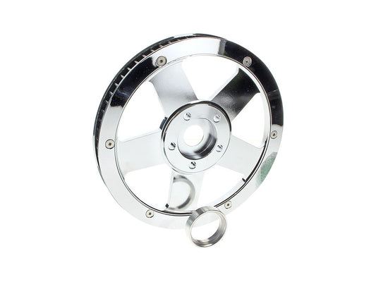 66 Tooth x 1in. wide Formula Pulley - Chrome