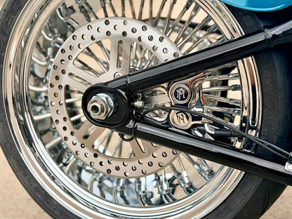 11.5in. Rear Classic 5 Spoke Stainless Steel Disc Rotor. Fits Big Twin 2000up & Sportster 2000-2010.