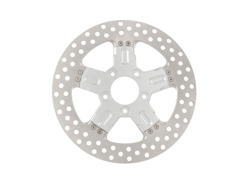 11.5in. Left Hand Front & Right Hand Front Formula Disc Rotor - Chrome. Fits H-D 1984up with 11-1/2in. Disc Rotor(s).