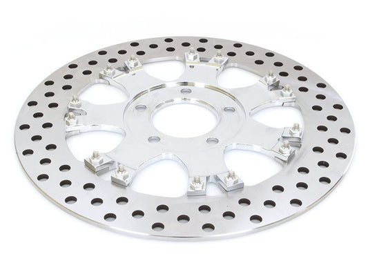 11.5in. Rear Heathen & Paramount Disc Rotor - Chrome. Fits H-D 1981up with 11-1/2in. Disc Rotor.