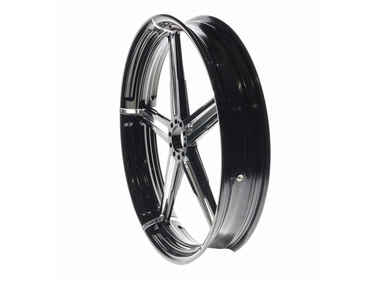 21in. x 3.50in. wide Formula Wheel - Black Contrast Cut Platinum