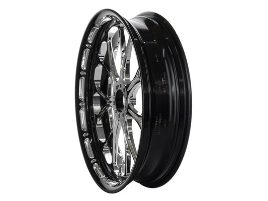21in. x 3.50in. wide Heathen Wheel - Black Contrast Cut Platinum.