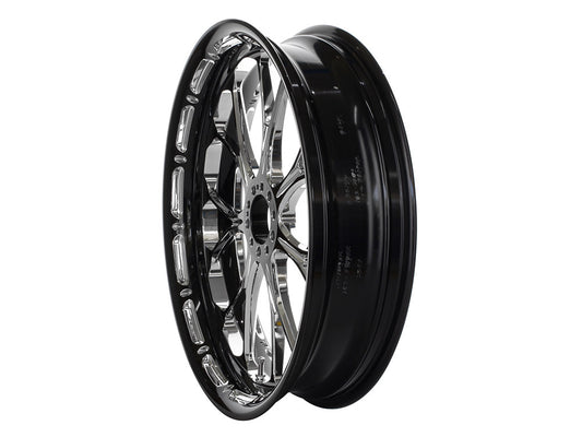 23in. x 3.50in. wide Heathen Wheel - Black Contrast Cut Platinum.