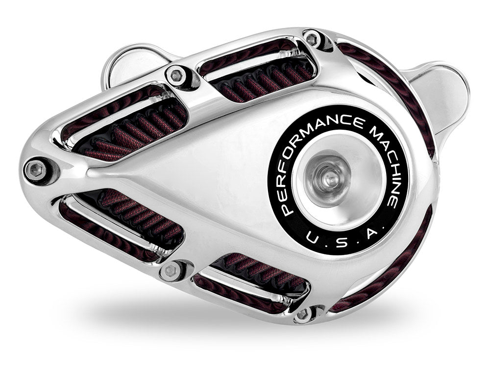 Jet Air Cleaner Kit - Chrome. Fits Touring 2017-2024 & Softail 2018-2024