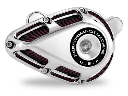 Jet Air Cleaner Kit - Chrome. Fits Touring 2017-2024 & Softail 2018-2024