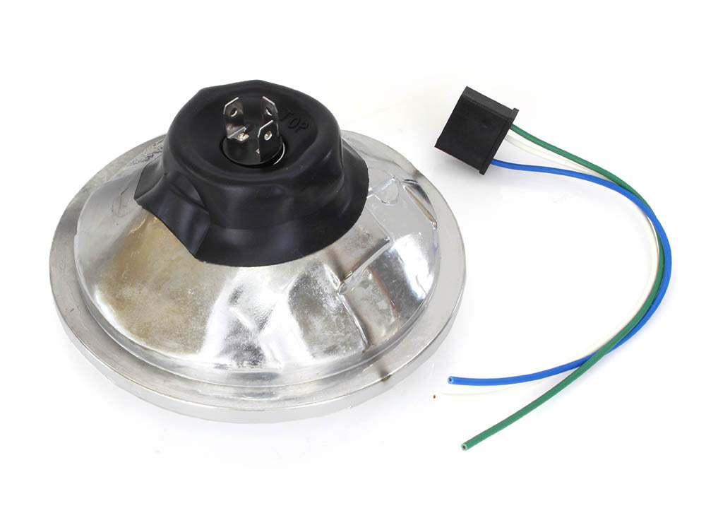 5-3/4in. Replacement Headlight Lens. Fits Performance Machine & Roland Sands Design 5-3/4in. Headlights