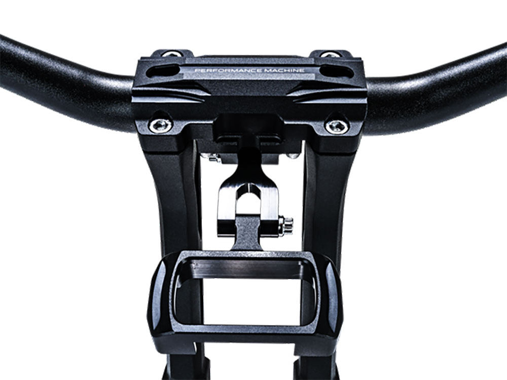 PM Phatbar Gauge Relocation Kit - Black Ops. Fits Softail Street Bob, Breakout, Low Rider ST and Standard 2018-2024