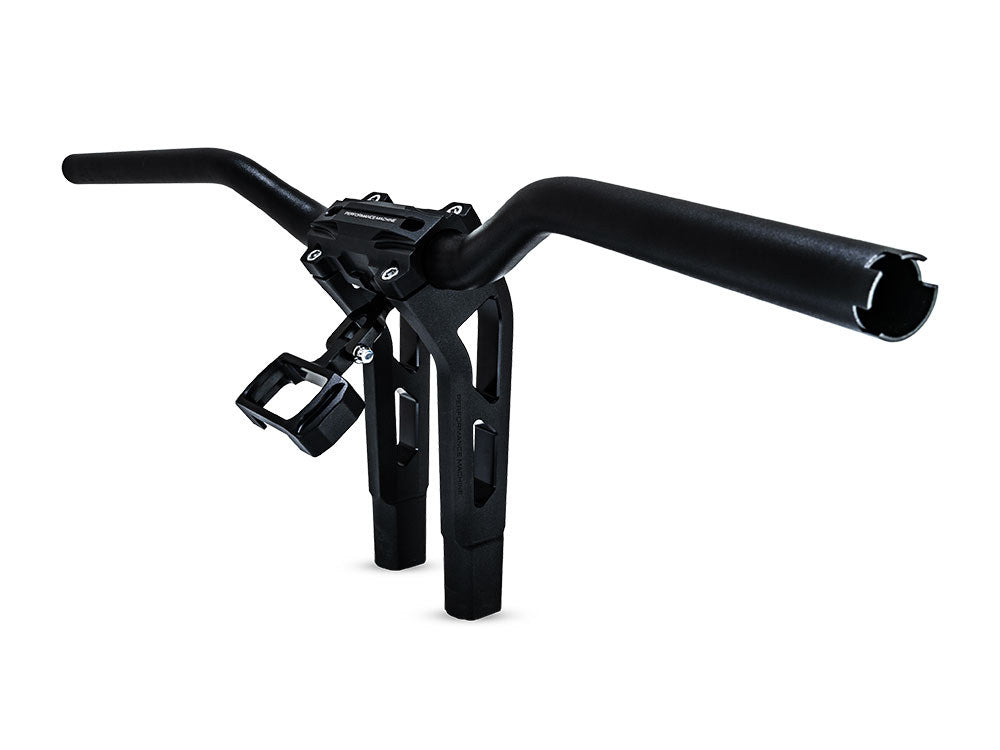PM Phatbar Gauge Relocation Kit - Black Ops. Fits Softail Street Bob, Breakout, Low Rider ST and Standard 2018-2024