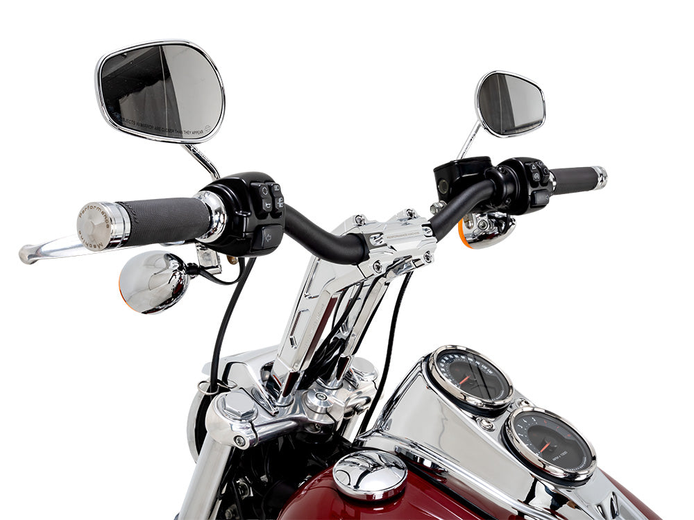 1-1/4in. Phatbar Handlebar and 9in. Riser Set - Chrome