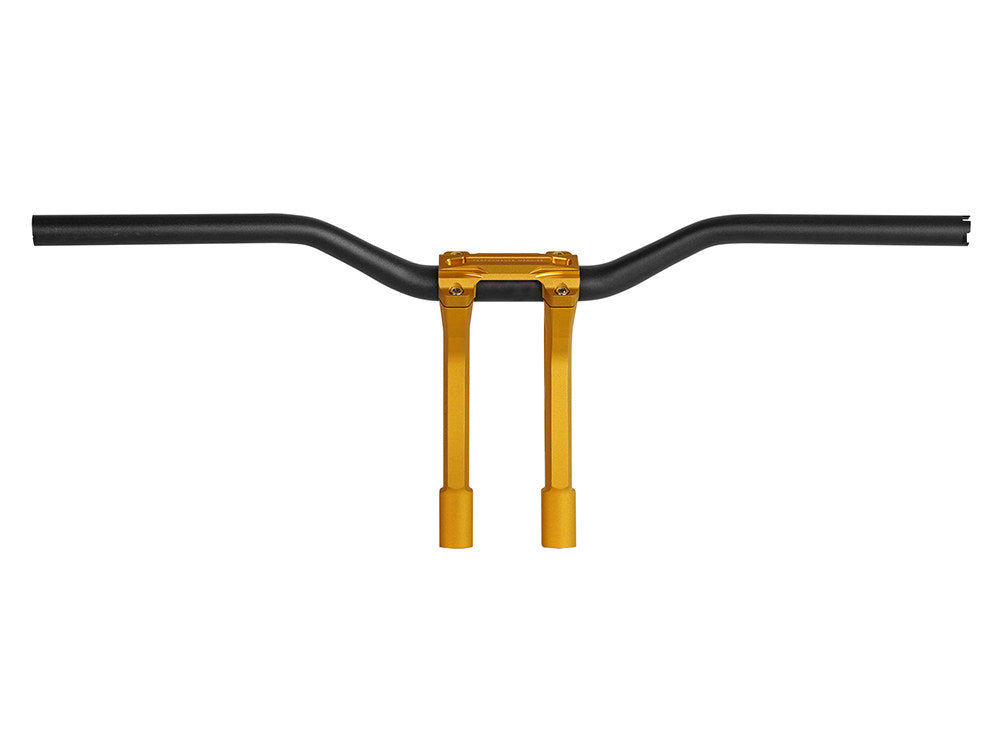 1-1/4in. Phatbar Handlebar and 9in. Riser Set - Gold Ops