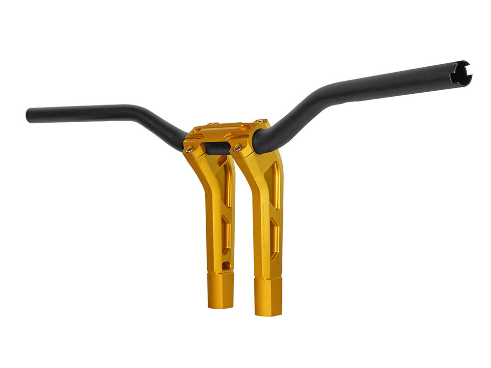1-1/4in. Phatbar Handlebar and 9in. Riser Set - Gold Ops