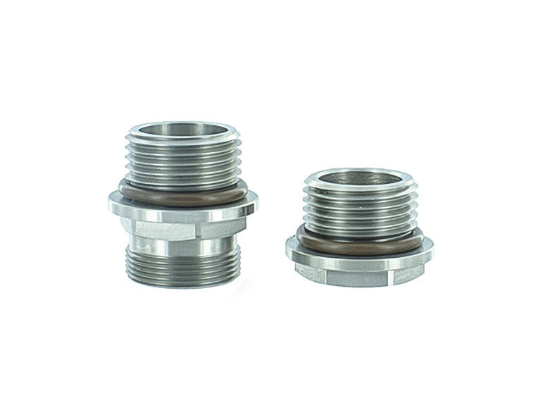 EFI to Carburettor Fuel Tap / Petcock Adapter. Fits 2001up Big Twin Models with Delphi.
