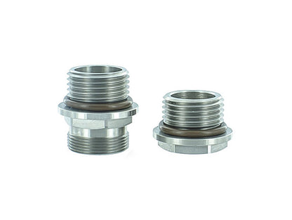 EFI to Carburettor Fuel Tap / Petcock Adapter. Fits 2001up Big Twin Models with Delphi.