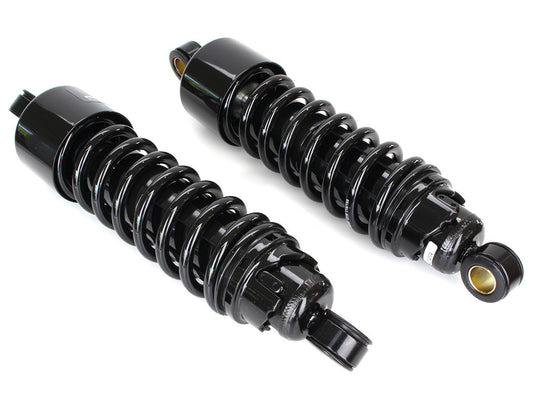 412 Series, 11.5in. Standard Spring Rate Rear Shock Absorbers - Black. Fits Touring 2006up.