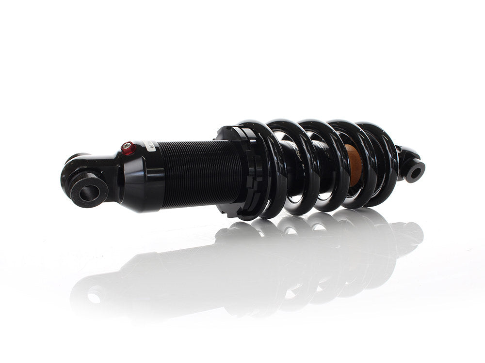 465 Series, 12.2in. Standard Spring Rate Rear Shock Absorber - Black. Fits Softail 2018up.