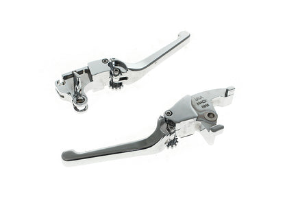 Adjustable Anthem Levers - Chrome. Fits Softail 2025up