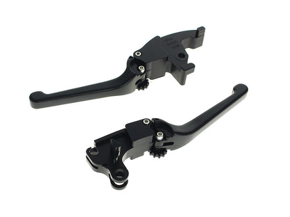 Adjustable Anthem Levers - Black. Fits Softail 2025up