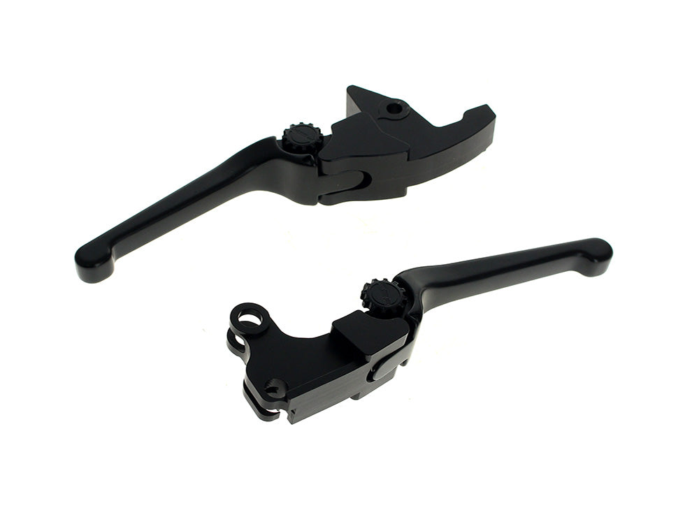Adjustable Anthem Levers - Black. Fits Softail 2025up